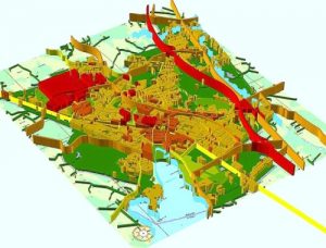 Geovisualization Services, Traffic Density, Emergency Response, Shortest Evacuation Rout, Flooding, Storm water Drainage.